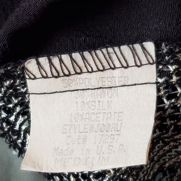 Vintage Spencer Alexis Womens M/L Maxi Dress Jacket Set Asian Inspired Patchwork - Picture 12 of 16